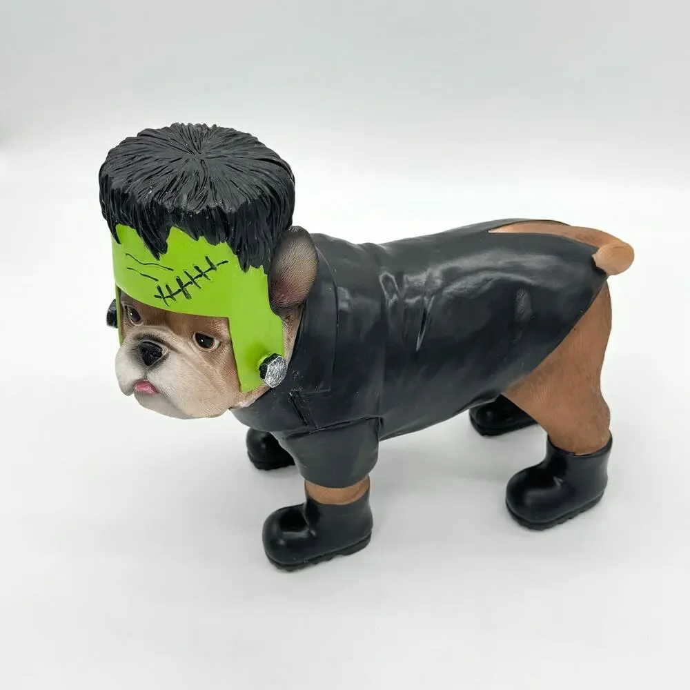 Humane Society Frenchie Bulldog Dog in Frankenstein Halloween Costume NEW